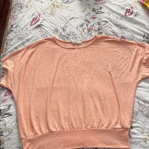 Peach Women's Top